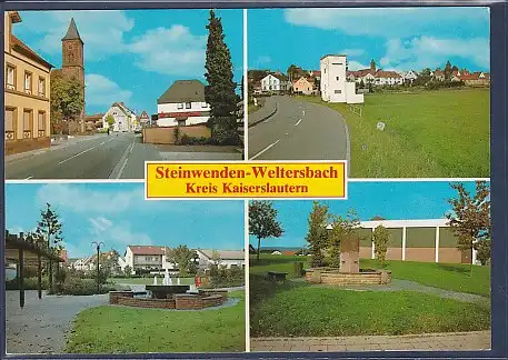 AK Steinwenden Weltersbach Kreis Kaiserlautern 4.Ansichten 1984