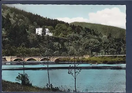 AK Müttergenesungsheim der Arbeiterwohlfahrt Haus Waldfrieden Herzhausen am Edersee 1969
