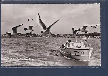AK Ostseebad Heiligenhafen (Schiff Seemöwe) 1963