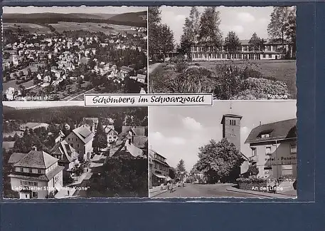 AK Schömberg im Schwarzwald 4.Ansichten An der Linde 1964