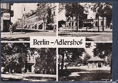 AK Berlin Adlershof 4.Ansichten Bahnhof 1962