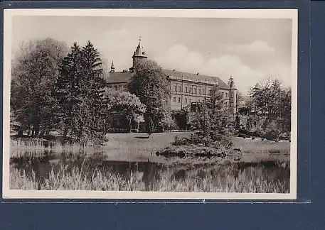 AK Wiesenburg / Mark Blick auf das Schloß 1958