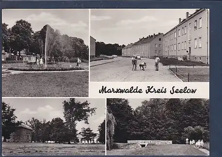 AK Marxwalde Kreis Seelow 4.Ansichten 1968