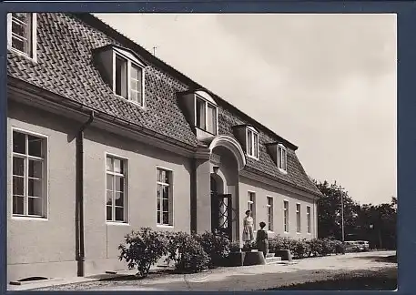 AK Bad Saarow Pieskow Erholungsheim des Deutschen Kulturbundes Eibenhof 1969