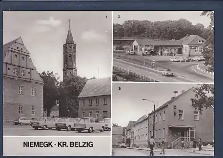 AK Niemegk Kr. Belzig 3.Ansichten Autobahnraststätte 1983