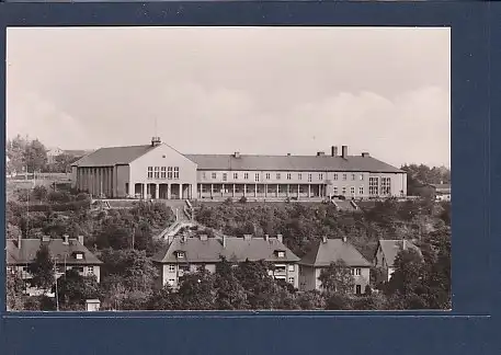 AK Hettstedt Kulturhaus des VEB Walzwerk 1962