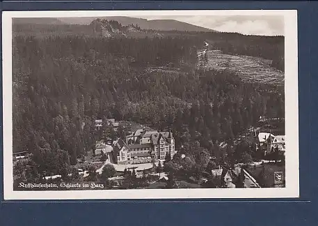AK Kyffhäuserheim Schierke im Harz Luftbild 1946