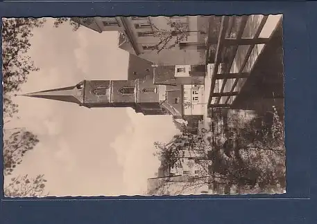 AK Aschersleben Stephankirche mit Apothekergraben 1958