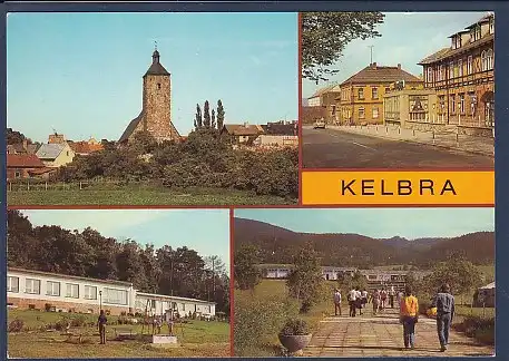 AK Kelbra 4.Ansichten Hotel Tourist 1988
