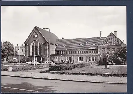 AK Köthen - Bahnhof 1980