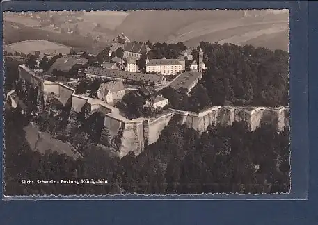 AK Sächs. Schweiz - Festung Königstein 1962