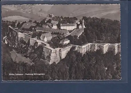 AK Sächs. Schweiz - Festung Königstein 1962