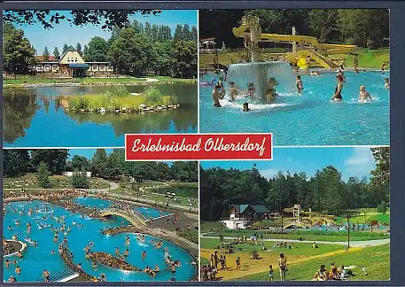 AK Erlebnisbad Olbersdorf 4.Ansichten 1990