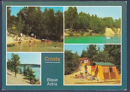 AK Crosta Blaue Adria 4.Ansichten ( Kr. Bautzen) 1983