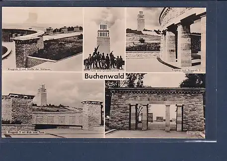 AK Buchenwald 5.Ansichten Mahn und Gedenkstätte Buchenwald 1961
