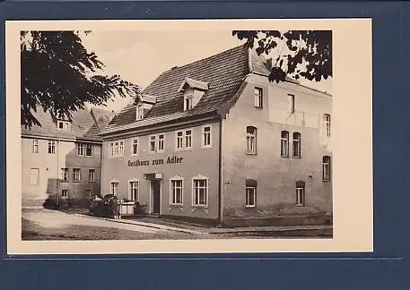 AK Bad Frankenhausen Gasthof Adler 1954