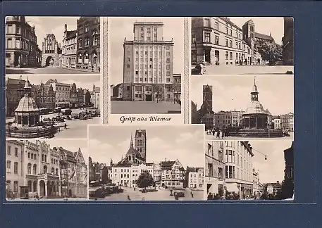 AK Gruß aus Wismar 8.Ansichten 1960