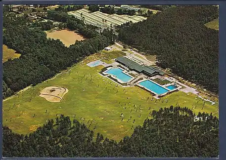 AK Geldern - Walbeck Freizeitzentrum mit beheiztem Waldfreibad und Restaurant 1970