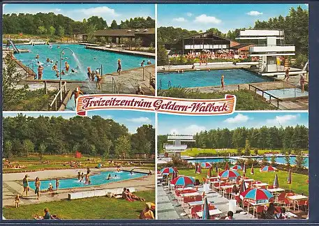 AK Freizeitzentrum Geldern Walbeck 4.Ansichten 1970