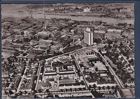 AK Ludwigshafen a.Rh. Blick zur BASF Luftbild 1960