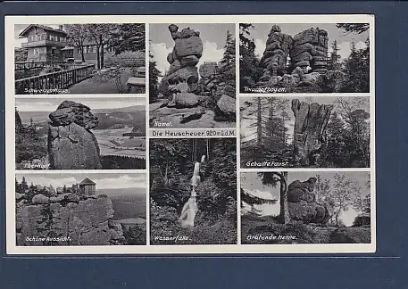 AK Die Heuscheuer 8.Ansichten Schweizerhaus 1940