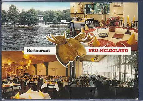 AK Restaurant Neu Helgoland 4.Ansichten 1993