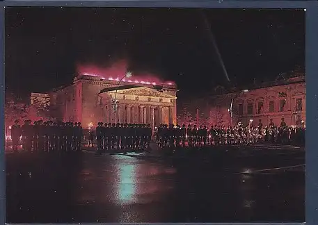 AK Berlin Großer Zapfenstreich der Nationalen Volksarmee 1975