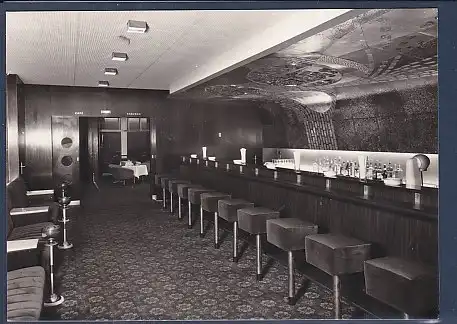 AK Berlin Interhotel Stadt Berlin Panorama Cocktailbar 1971