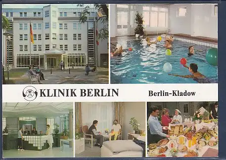 AK Klinik Berlin Berlin - Kladow 5.Ansichten Kladower Damm 223 1990