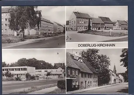 AK Doberlug Kirchhain 4.Ansichten Kindergarten-Kindergrippe 1986