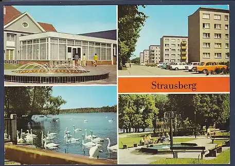 AK Strausberg 4.Ansichten 1977