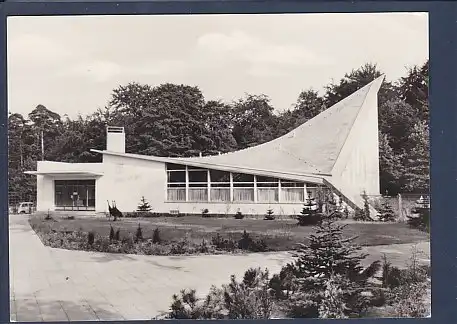 AK Eberswalde Finow Tierpark Gaststätte 1972