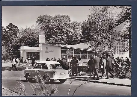AK Eberswalde Finow Tierpark Gaststätte 1975