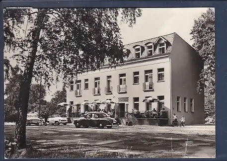 AK Eggersdorf b. Strausberg HO Gaststätte See Hotel 1968