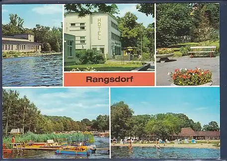 AK Rangsdorf 5.Ansichten Seebad Casino 1979