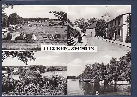 AK Flecken Zechlin  4.Ansichten 1977