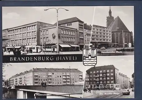 AK Brandenburg ( Havel) 4.Ansichten HO Warenhaus 1973