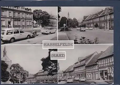 AK Hasselfelde ( Harz) 4.Ansichten FDGB Ferienheim Zur Krone 1976