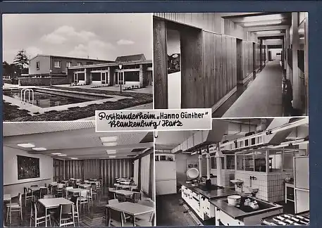 AK Postkinderheim Hanno Günther Blankenburg / Harz 4.Ansichten 1971