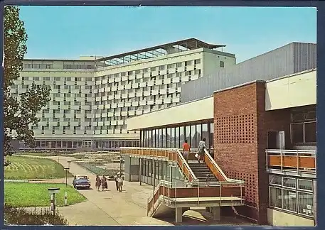 AK Klinik FDGB Ferienobjekt Erholungsheim Herbert Warnke 1981