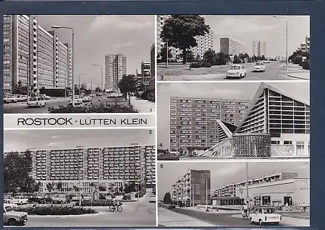 AK Rostock Lütten Klein 5.Ansichten Mehrzweckhalle 1980