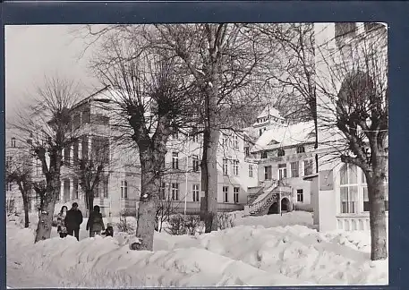 AK Ostseebad Sellin FDGB Erholungsheim Haus Sellin 1980