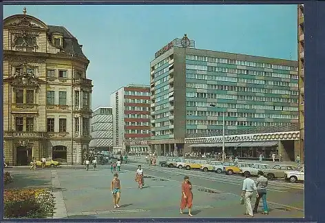 AK Messestadt Leipzig Brühl 1987