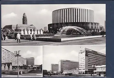 AK Dresden 3.Ansichten Prager Straße Filmtheater - Hotel Newa 1976