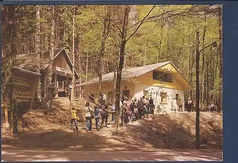 AK Waschleithe Lehr und Schaubergwerk Herkules Frisch Glück Unterkunft und Sozialgebäude 1986