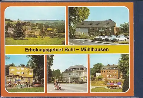 AK Erholungsgebiet Sohl - Mühlhausen 5.Ansichten 1984