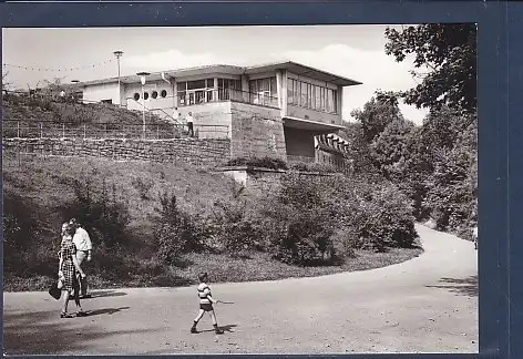 AK Gera HO Terrassencafe Osterstein 1982