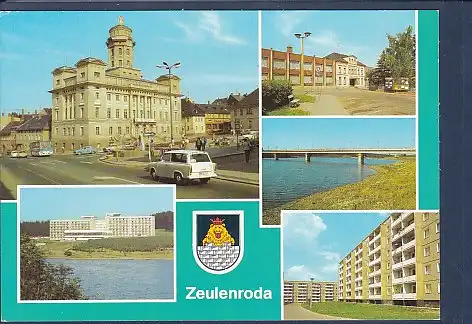 AK Zeulenroda 5.Ansichten Neubaugebiet Rötlein 1984