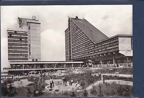 AK Interhotel Panorama Oberhof i. Thür. Mini Golf Anlage 1974