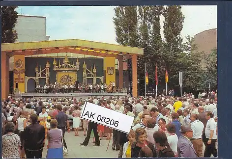 AK Greiz Freilichtbühne im Goethepark 1984